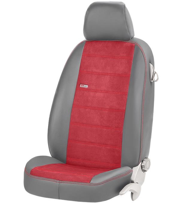 EMC Elegant 34718_A005 Set of covers for Renault Lodgy 7 seats, grey side red center 34718A005