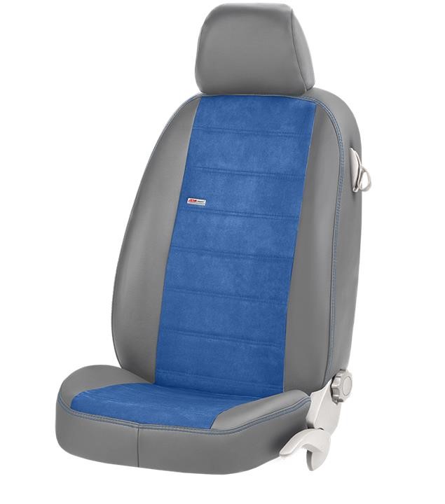 EMC Elegant 34639_А007 Set of covers for Opel Vivaro (9 seats), grey side blue center 34639007