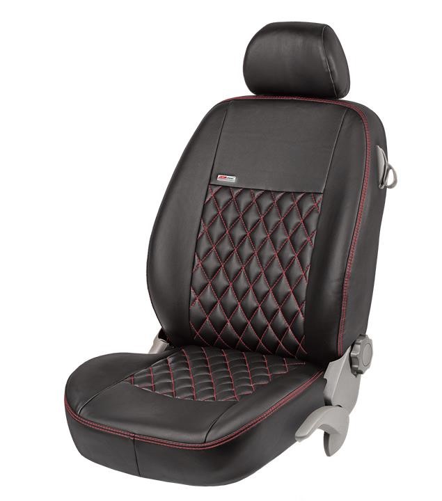 EMC Elegant 37730_EP002 Set of covers for Hyundai Santa Fe Classic (5 seats), black with red thread 37730EP002