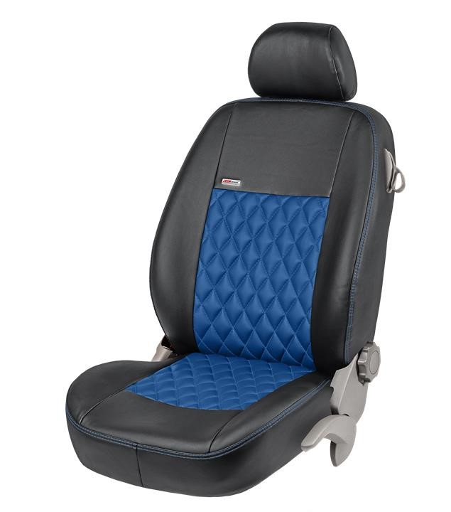 EMC Elegant 29727_EP005 Set of covers for Kia Sorento (5 seats), black with blue center 29727EP005
