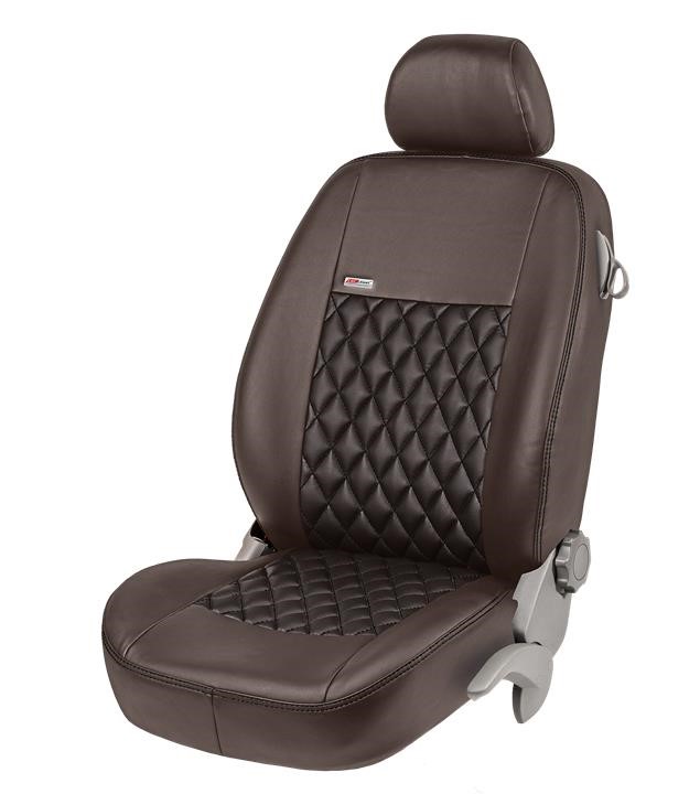 EMC Elegant 29837_EP0010 Set of covers for Nissan Qashqai I + 2 (5 seats), brown with black center 29837EP0010