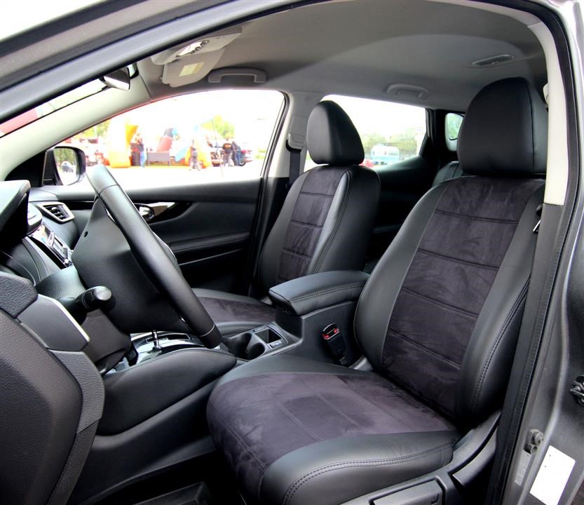 EMC Elegant Set of covers for Renault Lodgy 7 seats, black side grey center – price