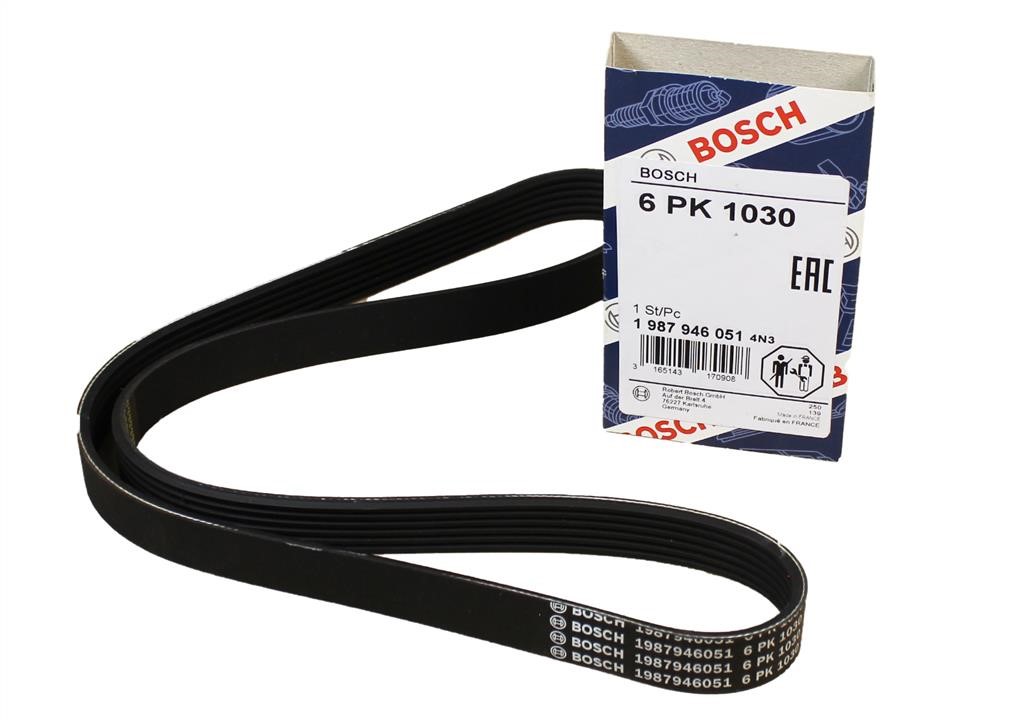 Bosch V-ribbed belt 6PK1030 – price 43 PLN