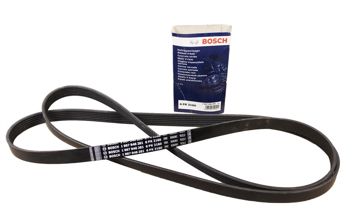 Bosch V-ribbed belt 6PK2160 – price 72 PLN