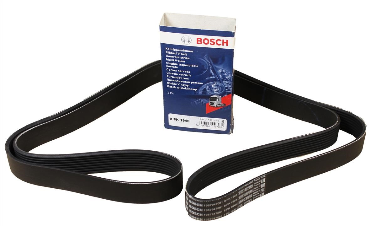 Bosch V-ribbed belt 8PK1940 – price 72 PLN