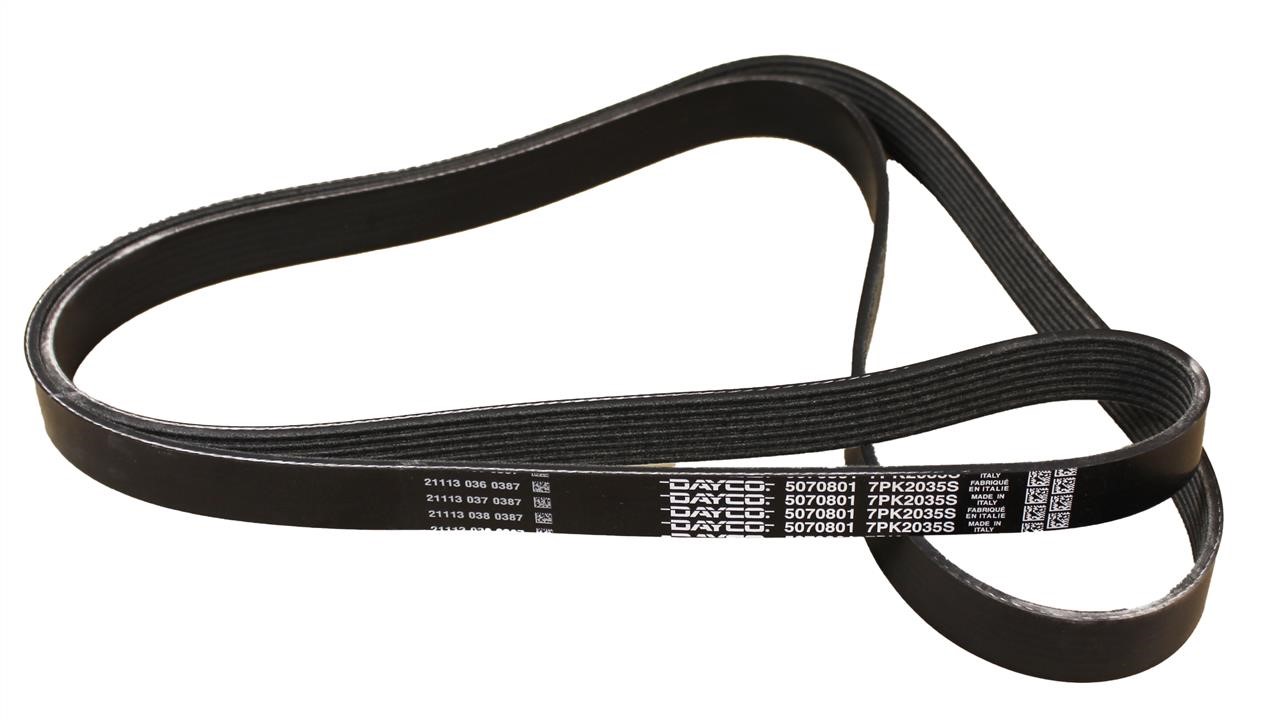 Dayco 7PK2035S V-ribbed belt 7PK2035 7PK2035S