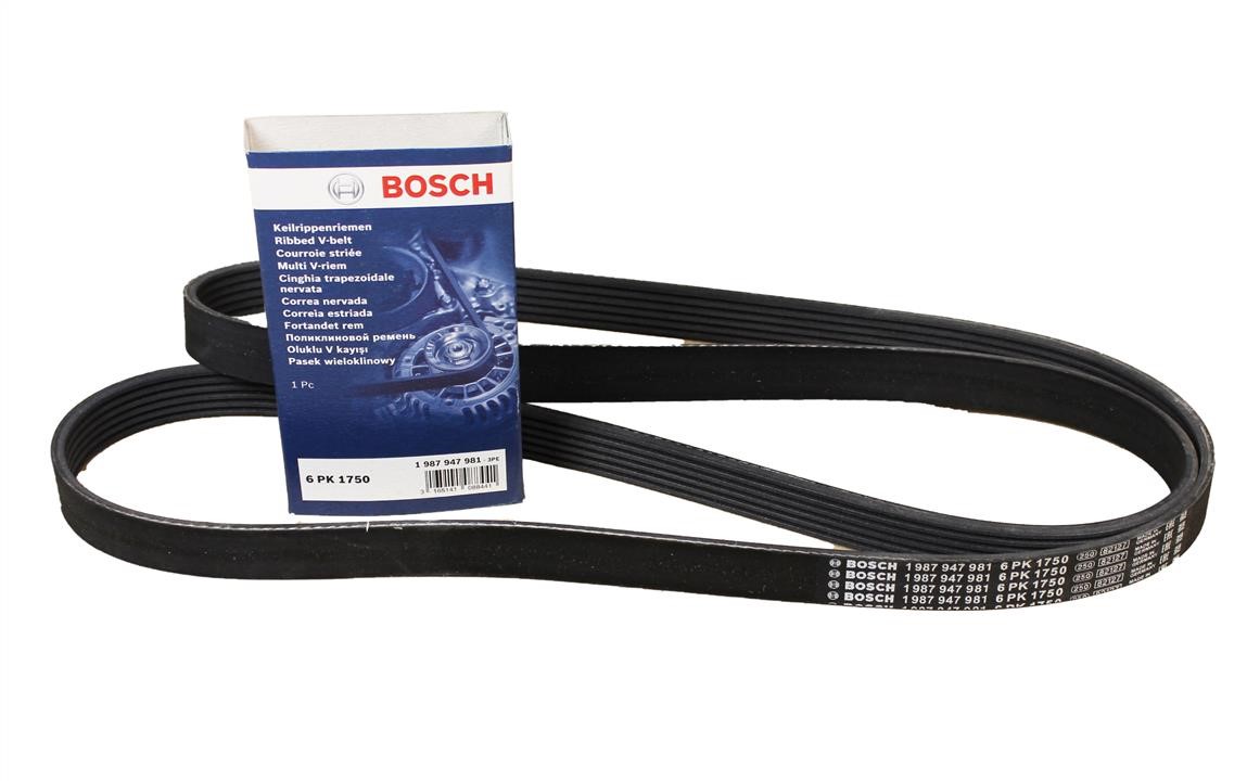 Bosch V-ribbed belt 6PK1750 – price 51 PLN