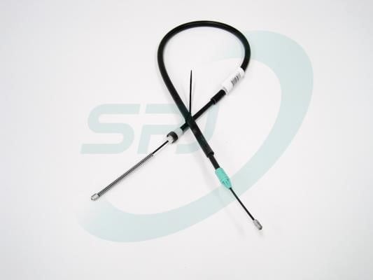 SPJ 909379 Parking brake cable, right 909379