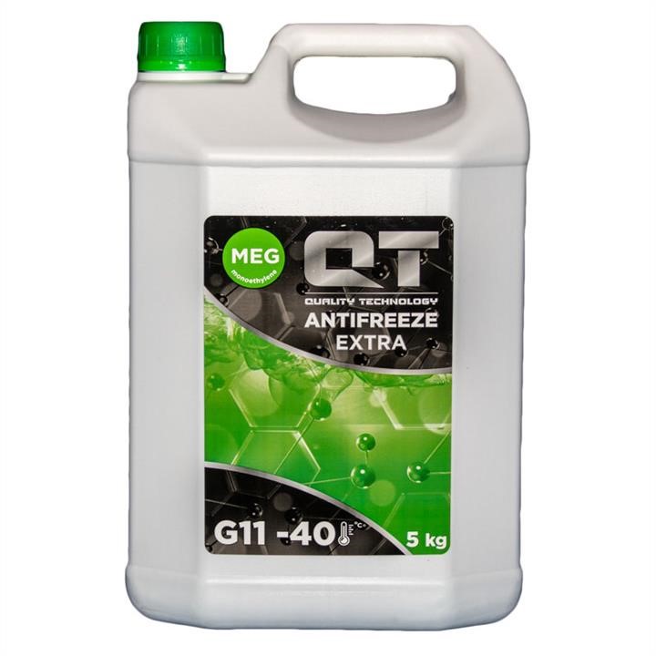 QT-oil QT562405 Antifreeze QT MEG EXTRA G11, green -40°C, 5kg QT562405