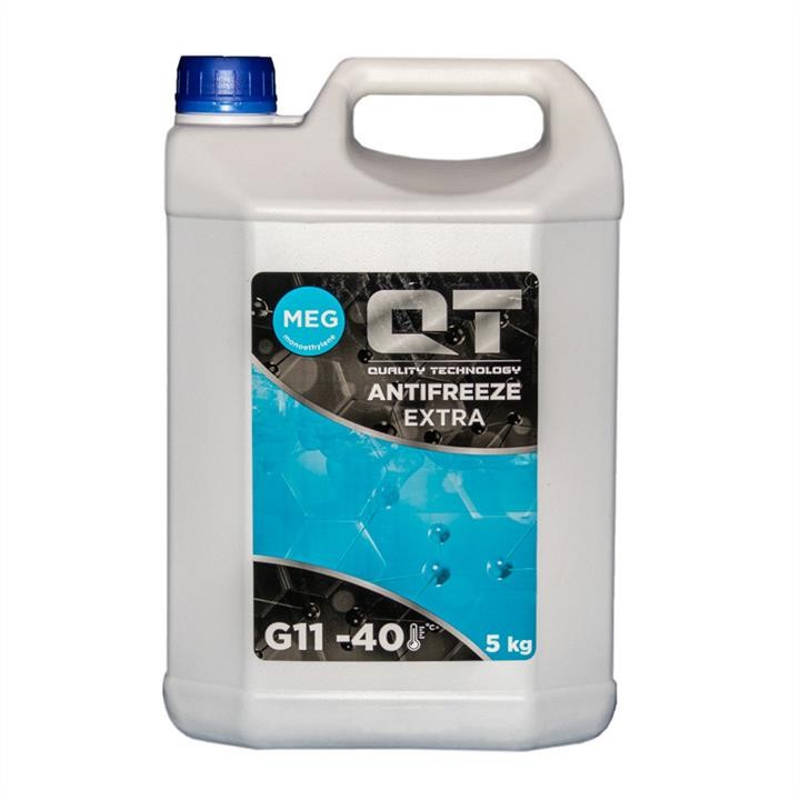 QT-oil QT563405 Antifreeze QT MEG EXTRA G11, blue -40°C, 5kg QT563405