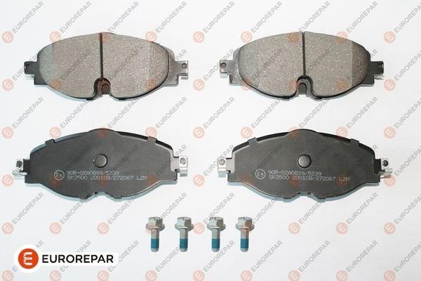 Eurorepar 1681162380 Front disc brake pads, set 1681162380
