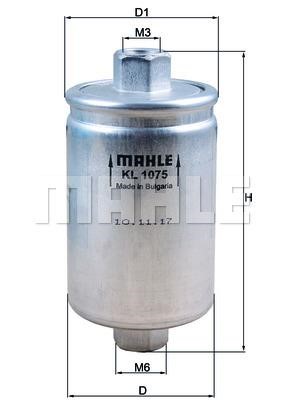 Mahle/Knecht KL 1075 Fuel filter KL1075