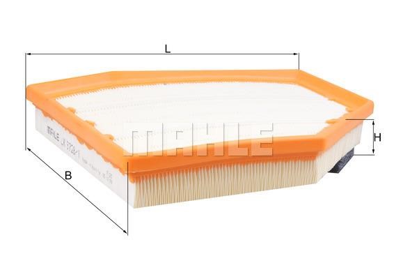 Mahle/Knecht LX 3728/1 Air filter LX37281