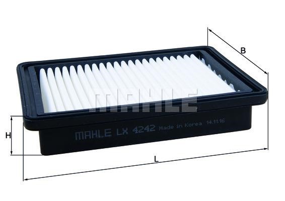 Mahle/Knecht LX 4242 Air filter LX4242