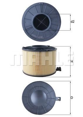 Mahle/Knecht LX 4411 Air filter LX4411