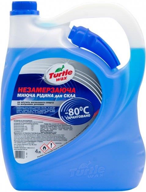 Turtle wax PL-002 Winter windshield washer fluid, concentrate, -80°C, 4l PL002