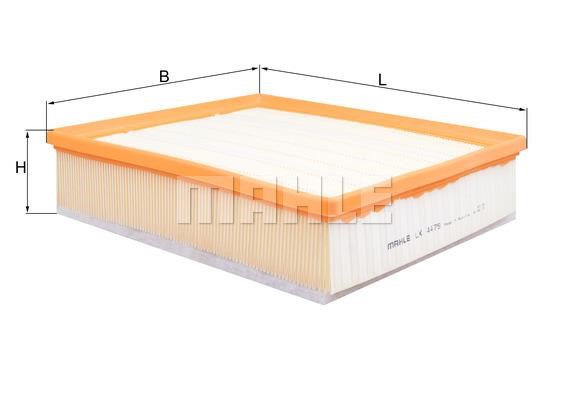 Mahle/Knecht LX 4479 Air filter LX4479