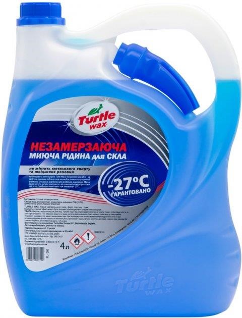 Turtle wax PL-006 Winter windshield washer fluid, -27°C, 4l PL006