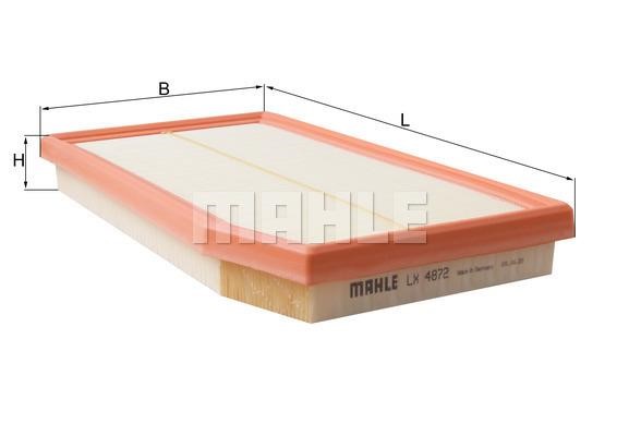 Mahle/Knecht LX 4872 Air filter LX4872