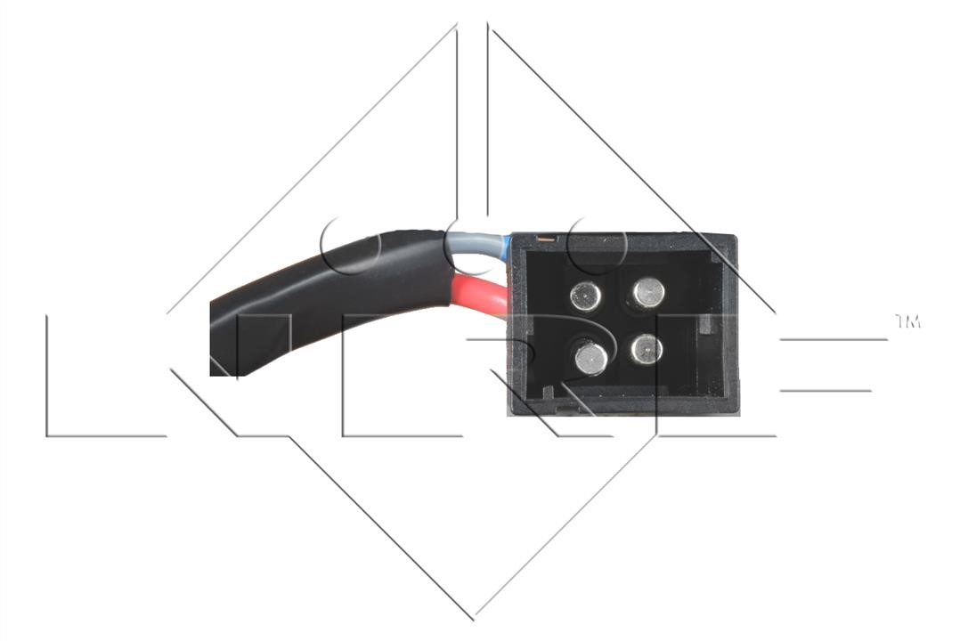 Fan motor resistor NRF 342023