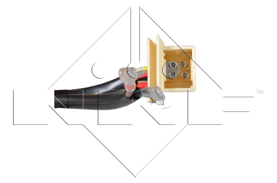 Fan motor resistor NRF 342024
