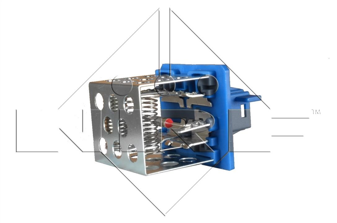 NRF Fan motor resistor – price 60 PLN