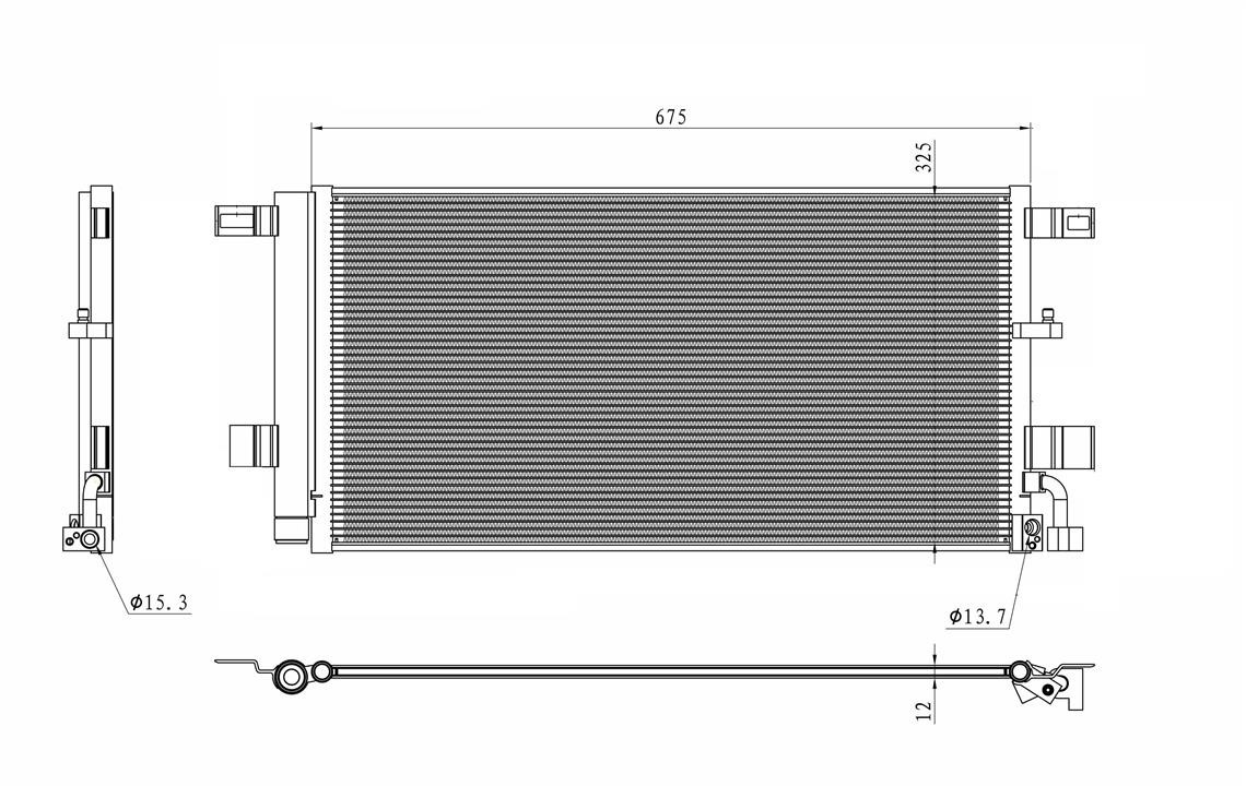 NRF Water Tank, radiator – price 360 PLN