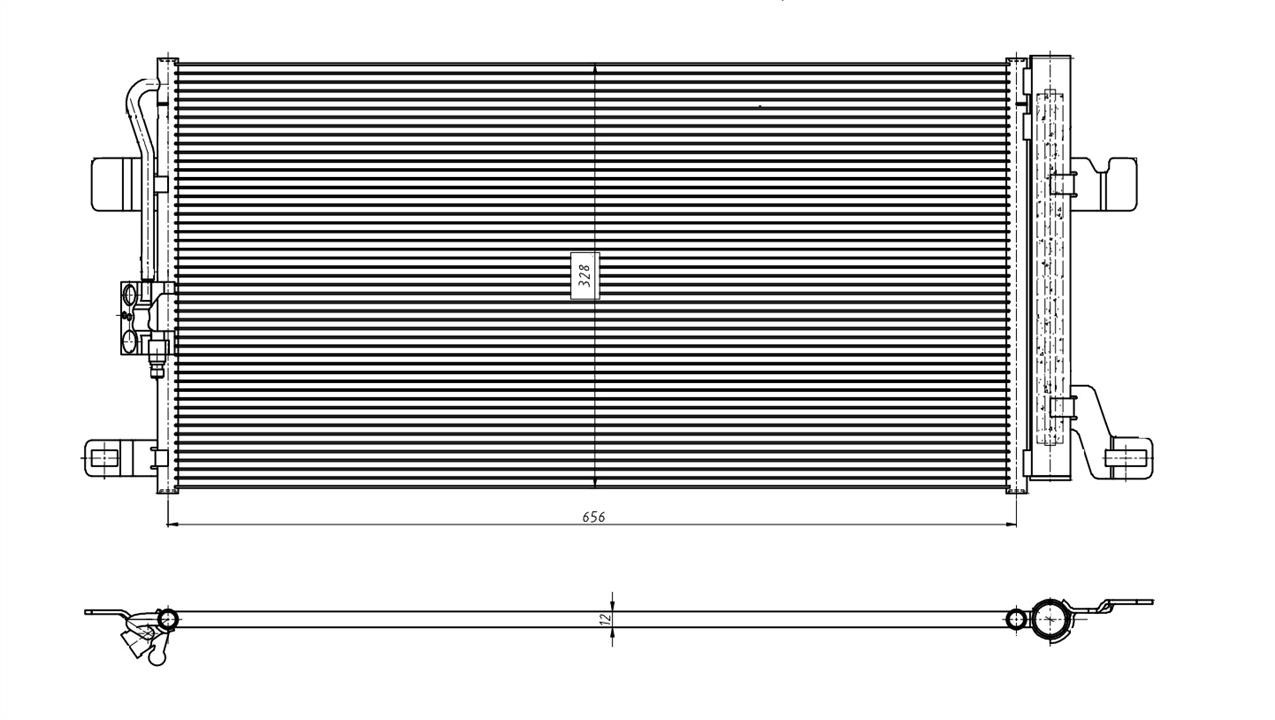 350463 NRF Water Tank, radiator