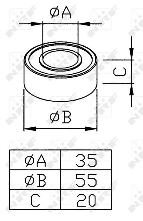 Buy NRF 38286 at a low price in United Arab Emirates!