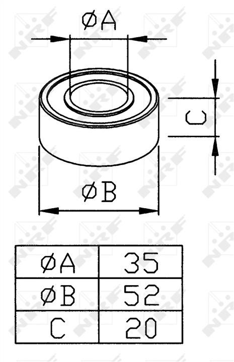 Buy NRF 38468 at a low price in United Arab Emirates!