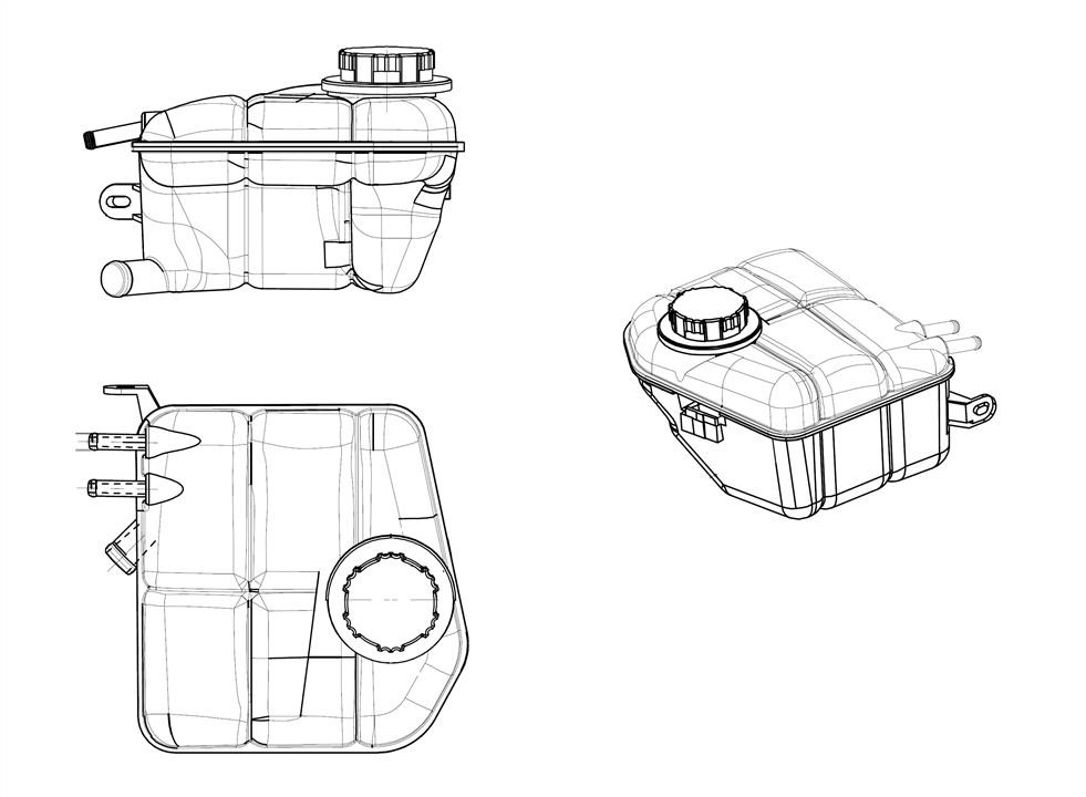 NRF Expansion tank – price 74 PLN