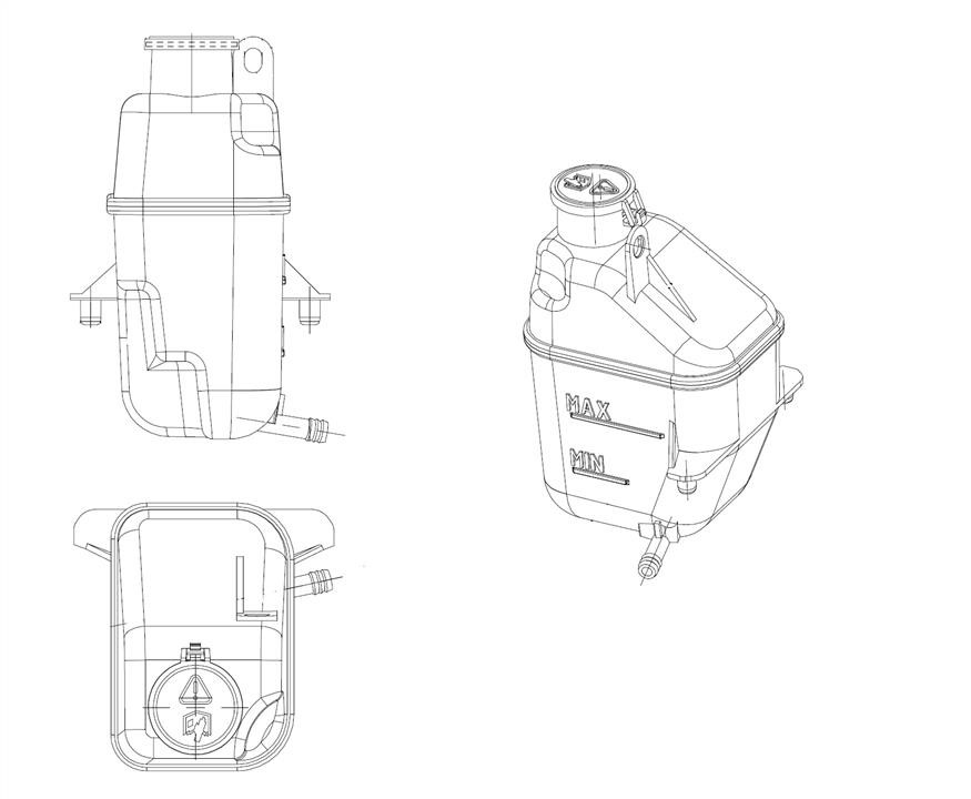 NRF Expansion tank – price 164 PLN