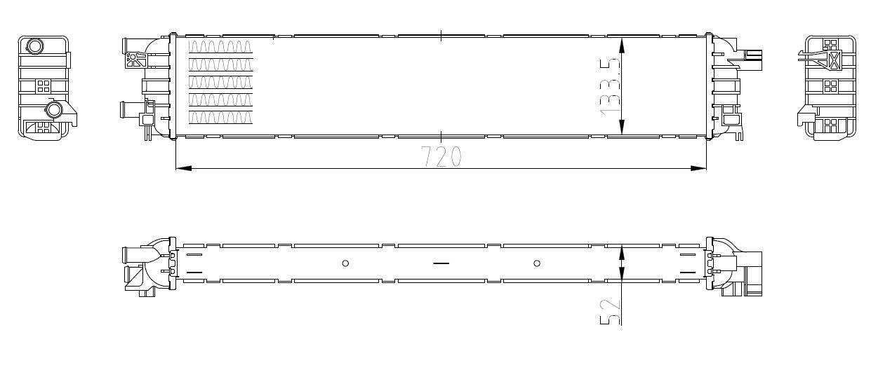 NRF Radiator – price 407 PLN