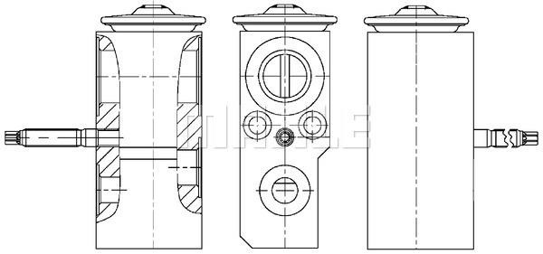 Mahle/Behr Air conditioner expansion valve – price [object Object] PLN