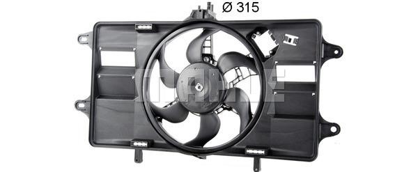 Mahle/Behr CFF 143 000P Hub, engine cooling fan wheel CFF143000P