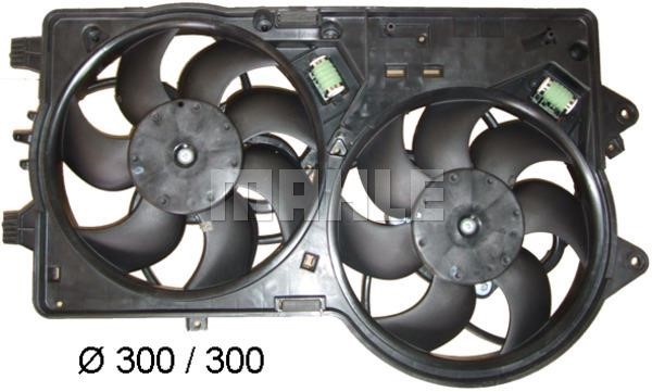 Mahle/Behr CFF 159 000P Hub, engine cooling fan wheel CFF159000P