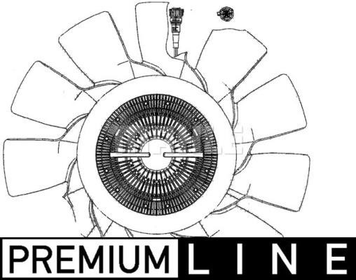 Mahle/Behr Hub, engine cooling fan wheel – price [object Object] PLN