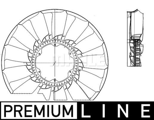 Mahle/Behr Fan impeller – price [object Object] PLN