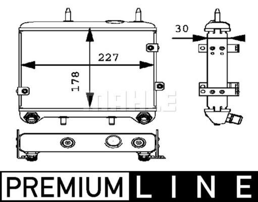 Mahle/Behr CLC 20 000P Oil cooler CLC20000P