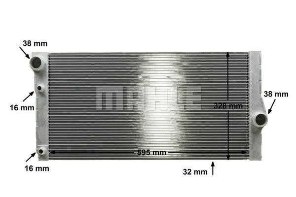 Mahle/Behr Engine cooling radiator – price 1308 PLN