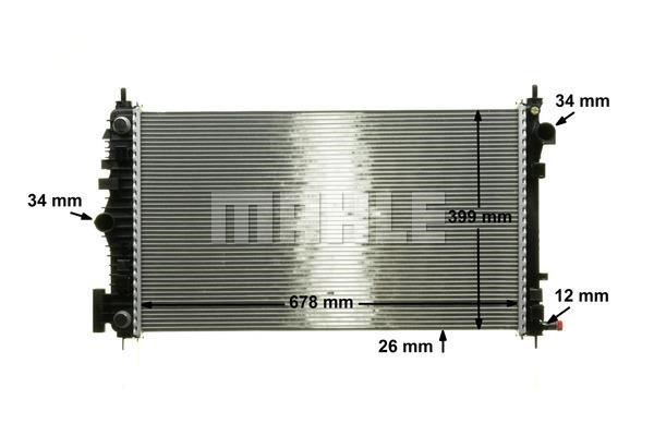 Mahle/Behr Engine cooling radiator – price [object Object] PLN