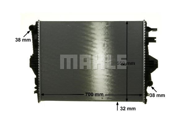 Mahle/Behr Engine cooling radiator – price [object Object] PLN