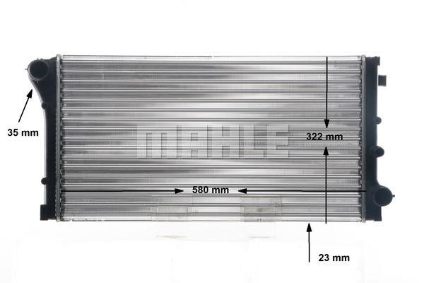 Mahle/Behr Engine cooling radiator – price [object Object] PLN
