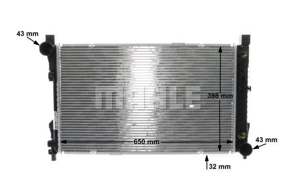 Mahle/Behr Engine cooling radiator – price [object Object] PLN