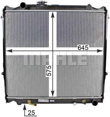 Mahle/Behr CR 1521 000S Radiator, engine cooling CR1521000S