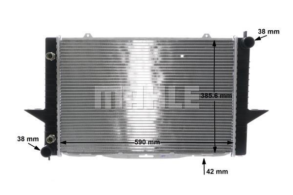 Mahle/Behr Engine cooling radiator – price [object Object] PLN