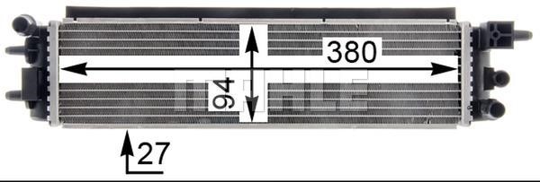 Mahle/Behr CR 1969 000P Radiator, engine cooling CR1969000P