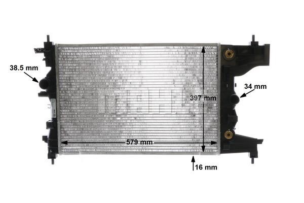 Mahle/Behr Engine cooling radiator – price [object Object] PLN