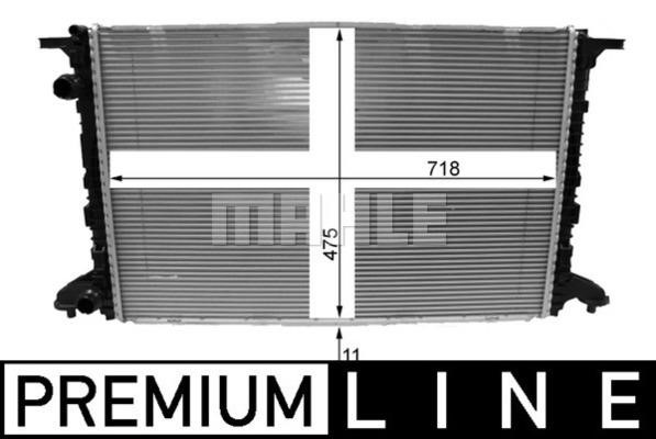 Engine cooling radiator Mahle/Behr CR 2177 000P