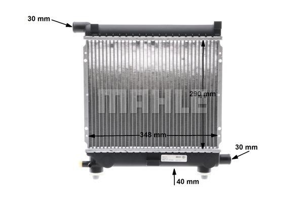Mahle/Behr Engine cooling radiator – price 437 PLN